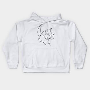 Moon light Kids Hoodie